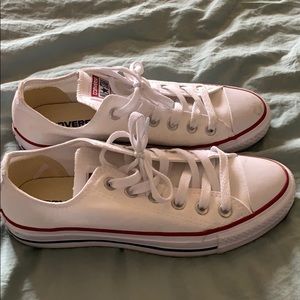 Classic white converse